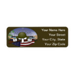 WW2 Kilroy Address Label