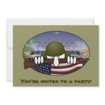WW2 Kilroy Invitations