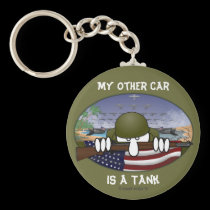 WW2 Kilroy Keychain