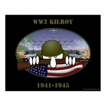 WW2 Kilroy Poster posters