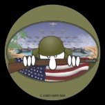WW2 Kilroy Sticker stickers