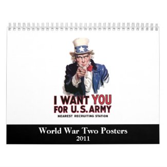 WW2 Poster Calendar -- 2011 calendar