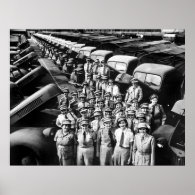 WW2 Truck Ladies, 1940s Posters
