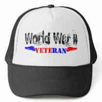 WW2 veteran Trucker Hats