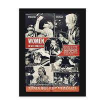 Ww2 Women Post Card