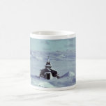 WW II Church in Winter on Amchitka Island Coffee Mugs