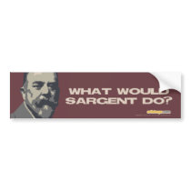 WW Sargent Do? Bumper Sticker bumper stickers
