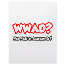 WWAD...What Would an Accountant Do? Personalized Letterhead