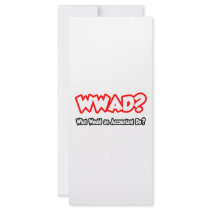 WWAD...What Would an Accountant Do? Custom Rack Card