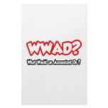 WWAD...What Would an Accountant Do? Stationery Design