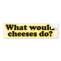 WWCD bumper sticker bumper stickers by teebag WWCD bumper sticker bumper stickers