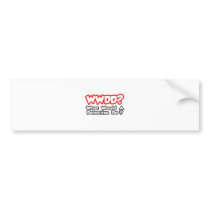 WWDD...What Would a Detective Do? Bumper Stickers