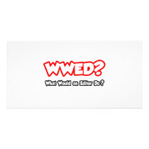 WWED...What Would an Editor Do? Customized Photo Card