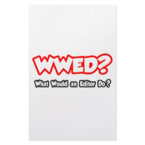 WWED...What Would an Editor Do? Stationery Paper
