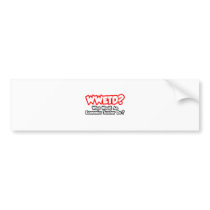 WWETD...What Would an Econ Teacher Do? bumper stickers