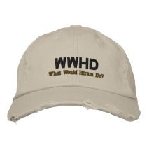 WWHD embroidered hats by KingSolomonsLodge WWHD embroidered hats
