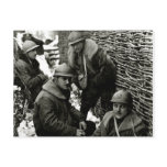 WWI French Soldiers, Toul Sector Post Card