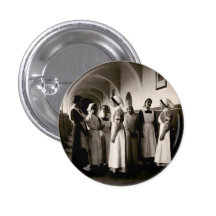 WWI German Nurses Pinback Button