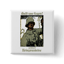 WWI German War Bond Poster Pins