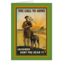 WWI Irish Recruiting Poster Cards