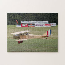 WWI Jenny Lands at Warbirds Over Delaware Puzzle