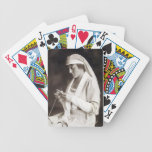 WWI Nurse knitting Sweater Card Deck