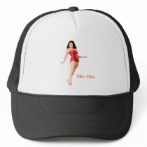 WWII 1942 Pin Up Girl Shirt hats