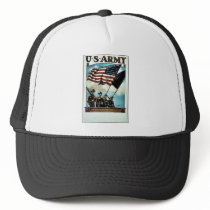 Wwii Army Recruit Trucker Hat