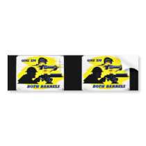 Wwii Both Barrels bumper stickers by ww2posters Wwii Both Barrels bumper stickers
