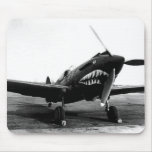 WWII Flying Tigers Curtiss P-40 Fighter Plane Mouse Pads