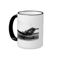 WWII Flying Tigers Curtiss P-40 Fighter Plane mugs
