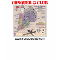 WWII Iwo Jima Map t-shirts