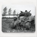WWII KIA British Firefly Tank, Holland Mousepad