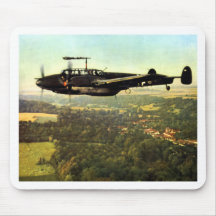 WWII Low Flying German ME-110 Mousepads