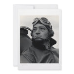 WWII Marine Corp Ace Major John Smith Custom Invitation