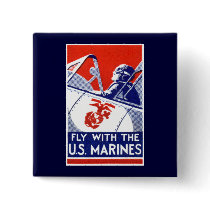 WWII Marine Corps Aviation Pin