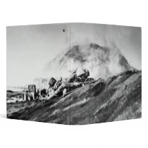 WWII Marines on Iwo Jima Beachhead Binder
