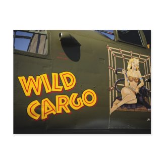 WWII Nose Art postcard