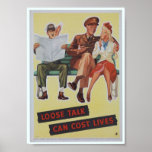 WWII  propaganda poster / War Effort