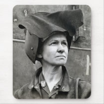 WWII Rosie the Riveter Mousepad