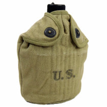 WWII US Army Canteen Ornament Photo Cutout