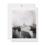 WWII US Coast Guard Cutter Campbell Personalized Announcement