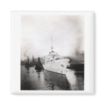 WWII US Coast Guard Cutter Campbell Magnet