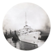 WWII US Coast Guard Cutter Campbell Stickers