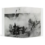 WWII US Marine truck mounted Rockets, Iwo Jima binders