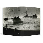 WWII US Marines assault Iwo Jima binders