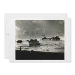 WWII US Marines assault Iwo Jima Custom Invite