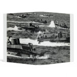 WWII US Marines invade Iwo Jima binders