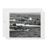 WWII US Marines invade Iwo Jima Personalized Invite