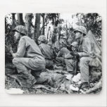 WWII US Marines on Peleliu mousepads